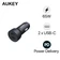 Sạc ô tô Aukey 2C 65W CC-Y23