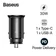 Sạc ô tô Baseus Circular Metal A+C 30W PPS