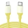 Cáp Ugreen USB-C to Lightning silicone US387 dài 1m-Vàng