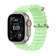 Dây đeo Apple Watch Ocean Band 44/45/46/49MM Natural Titan Finish-Xanh neon