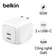 Sạc nhanh Belkin 50W 2 cổng USB-C PD/PPS Cubic Wall Charger - Cũ