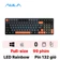 Bàn phím cơ không dây Aula S100 Pro Đen Xám Cam