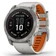 Đồng hồ thông minh Garmin Fenix 7X Pro Sapphire Solar viền titanium dây cao su - Cũ Đẹp-Xám/Cam