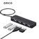 Hub USB 2.0 Orico FL02-BK-BP 4 in 1