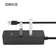 Hub USB 3.0 Orico W5PH4-U3 4 in 1 Đen
