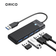 Hub USB 3.0 Orico PAPW4A-U3-015 4 in 1