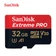 Thẻ nhớ Micro SDHC Sandisk Extreme Pro V30 A1 100MB/S 32GB