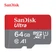 Thẻ nhớ MicroSDXC Sandisk Ultra A1 64GB 140MB/s 