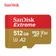 Thẻ nhớ Micro SDXC Sandisk Extreme V30 A2 190MB/s 512GB