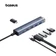 Hub Baseus Ultrajoy Series 6 cổng Air (TYPE-C TO 1 HDMI 4K@30HZ + 2 USB 3.0 + 1 USB 2.0 + 1 TYPE-C 3.0 + 1 PD)