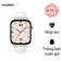 Đồng hồ thông minh Huawei Watch Fit 3 dây da - Cũ Trầy Xước