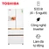 Tủ lạnh Toshiba Multidoor 533 lít 2024 (GR-RF690WI-PGV(67))