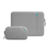 Combo túi chống sốc kèm túi phụ kiện Tomtoc (USA) 360 Protective 13 inch A13C2GW-Xám