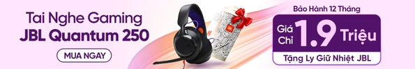 TAI NGHE GAMING CHỤP TAI JBL QUANTUM 250