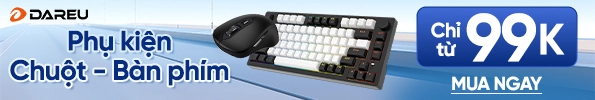 Chuột, bàn phím Dareu