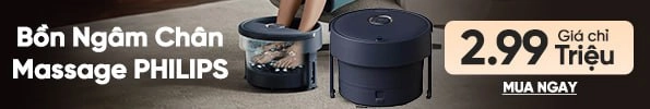 Bồn ngâm chân massage PHILIPS