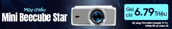 Máy chiếu mini Beecube Star HD (bản không Dolly Atmos)