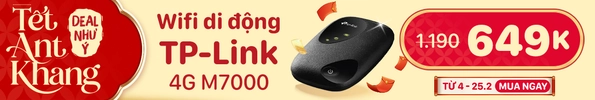 WI-FI DI ĐỘNG 4G LTE TP-LINK M7000 ĐEN