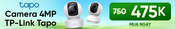 Camera IP 360 độ 4MP TP-Link Tapo C222