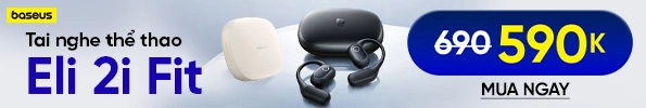Tai nghe Bluetooth thể thao Baseus Eli 2i Fit - Chỉ có tại CellphoneS