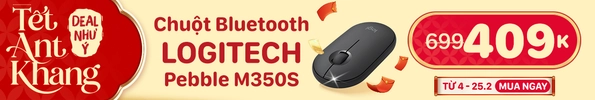 CHUỘT KHÔNG DÂY BLUETOOTH LOGITECH PEBBLE M350S