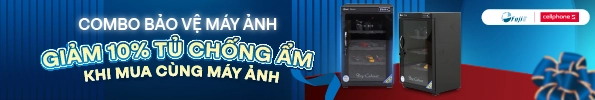 Tủ chống ẩm mua kèm máy ảnh