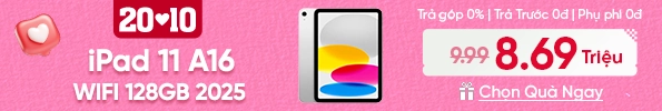 iPad A16 Wifi 128GB 2025 | Chính hãng Apple Việt Nam