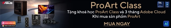 ProArt Class 2025 + 3 tháng miễn phí Adobe