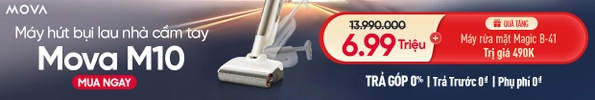 Máy hút bụi lau nhà khô và ướt đa năng Mova M10