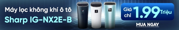 Máy lọc không khí ô tô Sharp IG-NX2E-B