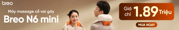 Máy massage cổ vai gáy Breo N6 mini