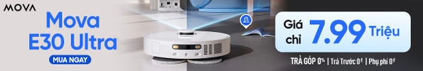 Robot hút bụi lau sàn chuyên dụng Mova E30 Ultra