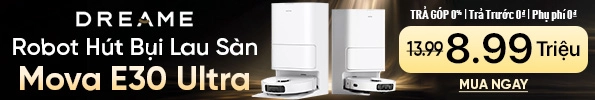Robot hút bụi lau sàn chuyên dụng Mova E30 Ultra