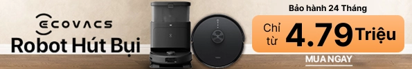 Robot hút bụi lau nhà Ecovacs
