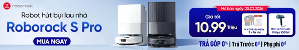 Robot hút bụi lau nhà Roborock S Pro