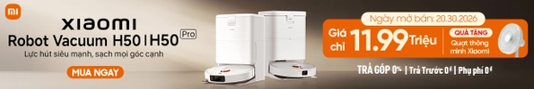 Robot hút bụi lau nhà Xiaomi Vacuum H50/H50 Pro