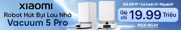 Robot hút bụi lau nhà Xiaomi Vacuum 5 Pro