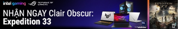 MUA LAPTOP ASUS ROG TRANG BỊ INTEL CORE ULTRA – NHẬN TỰA GAME CLAIR OBSCUR: EXPEDITION 33