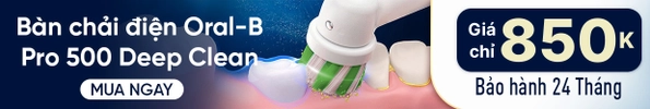 Bàn chải điện Oral-B Pro 500 Deep Clean D16.513