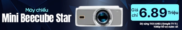 Máy chiếu mini Beecube Star HD (bản không Dolly Atmos)