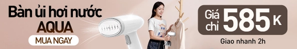Bàn ủi hơi nước AQUA AQS-SH2502R(W)-VN