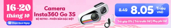 Bộ camera Insta360 Go 3S Retro Bundle