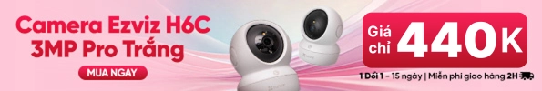 Camera IP EZVIZ H6C Pro 2K 3MP 360 độ