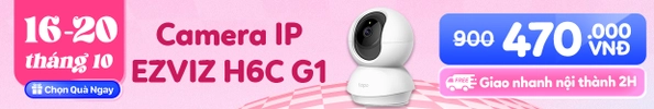 Camera IP hồng ngoại không dây EZVIZ C6N G1 3MP