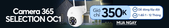 Camera IP ngoài trời 360 độ 3MP 365 Selection OC1