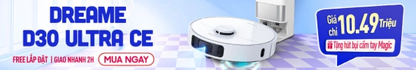 Robot hút bụi lau sàn Dreame D30 Ultra CE