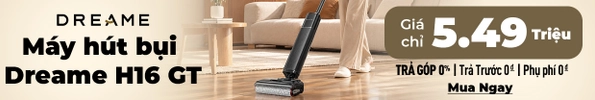 Máy hút bụi lau nhà cầm tay Dreame H16 GT