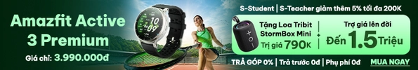 Đồng hồ thông minh Amazfit Active 3 Premium