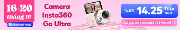 Camera hành trình Insta360 Go Ultra Hello Kitty Bundle