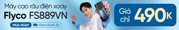 Máy cạo râu điện xoay Flyco FS889VN
